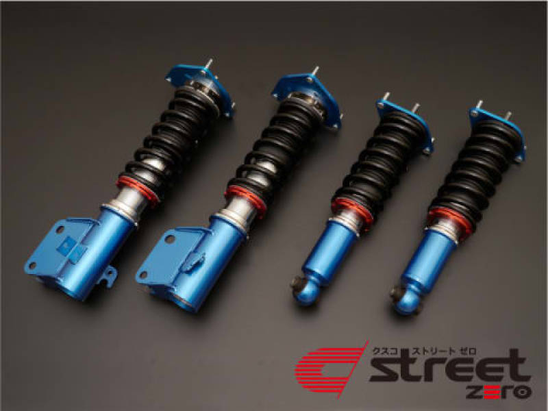 Subaru WRX STI Coilover Suspension Kit - Front -Pillow / Rear -Rubber Upper - Cusco - Street Zero - `15-`27
